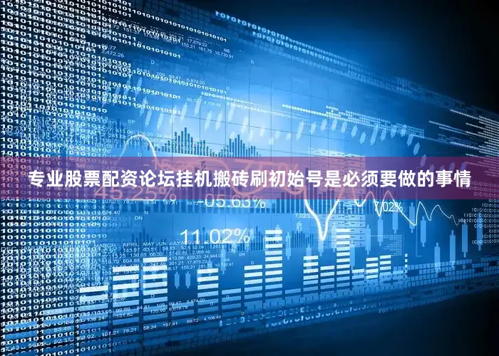 专业股票配资论坛挂机搬砖刷初始号是必须要做的事情